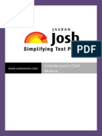 CSAT Comprehensive Manual - Jagran Josh