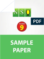 Class 9 Nso 5 Years Sample Paper