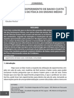 Proposta de Experimento de Baixo Custo para Alunos de Física Do Ensino Médio PDF