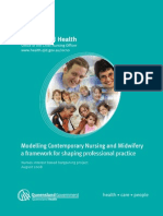 Modelling Contemporary Nursing and Midwifery A Framework For Shaping Professional Practice