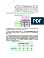 Matriz de Pagos