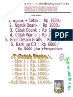 Label Harga Print