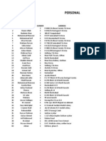 Statistics Questionnaire Excel