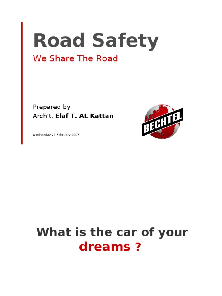 Road Safety Tips for Safe Driving | PDF