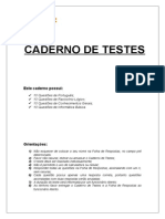 Capa - Caderno de Testes (Fev - 2012)