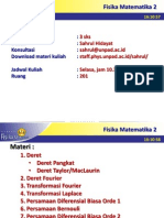 Fisika Matematika II