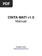 Download Cintamati Manual by hafizfreak019 SN235623741 doc pdf