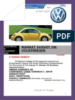 Project Report On Volkswagen