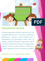 Gestión Educativa.