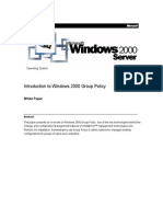 (Ebook) Microsoft Windows Server 2003 Group Policy White Paper