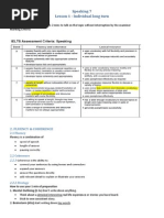 Ielts Speaking Strategy