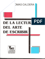 Caldera de La Lectura Al Arte de Escribir Completo