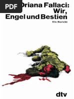 (Oriana Fallaci) Wir, Engel Und Bestien. Ein Beric