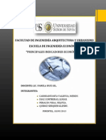 Principales Indicadores Macroeconómicos