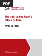 UPDATED WITH NEW INFO! The Truth Behind Israel's Attack On Gaza: Myth Vs Facts