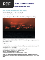 Download Jihd an-Nafs Striving Against the Soul by Rashfi Russell SN235639809 doc pdf