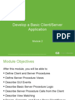 Develop A Basic Client/Server Application