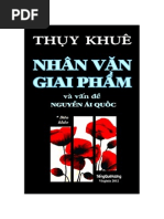 Nhân Văn Giai Phẩm và Vấn Đề Nguyễn Ái Quốc - Thụy Khuê