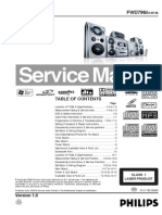 Philips FWD796 Diagrama