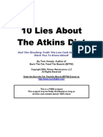 Tom Venuto - 10 Lies About the Atkins Diet