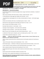 Avanti West Coast Onboard Menu | PDF | Drink | Foods