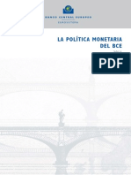 Política Monetaria Del BCE