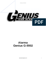 Alarma Genius OEM G5502 PDF