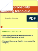 MBA - NProbability Sampling