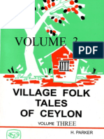 Village Folk Tales of Ceylon - Volume 3 - by Parker