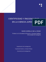 Cientifcidad y racionalidad de la ciencia jurídica