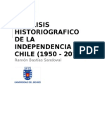 Análisis historiográfico de la independencia de Chile (1950 - 2013)