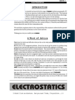 Electrostatics Study Material Summary