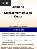 Sales Quota Chapter-8