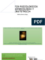 Aspectos Psicologicos en Ginecologia y Obstetricia