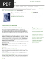 Science and Technology of Welding and Joining