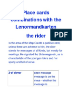 Vaylinor Cards Load Combinations With Lenormandkarten - The Rider