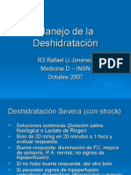 Manejo de Deshidratacion en Pediatria