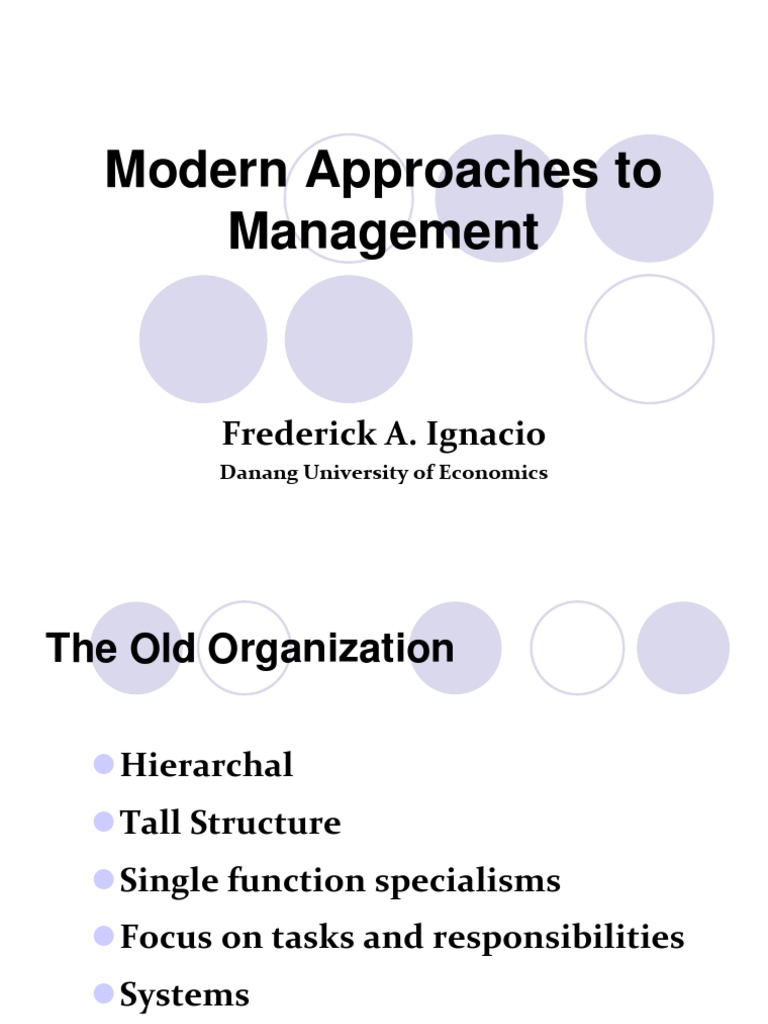 Modern Management Strategies Explained | PDF | Strategic Management ...