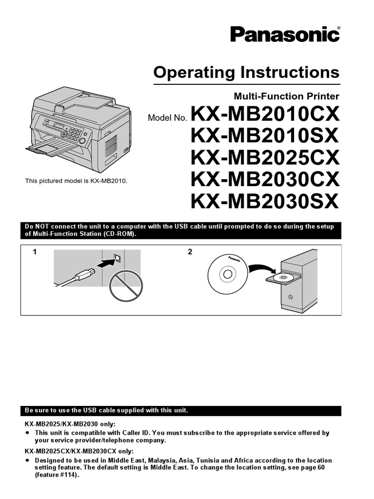 KX Mb2025cx | PDF | Gateway (Telecommunications) | Ip Address
