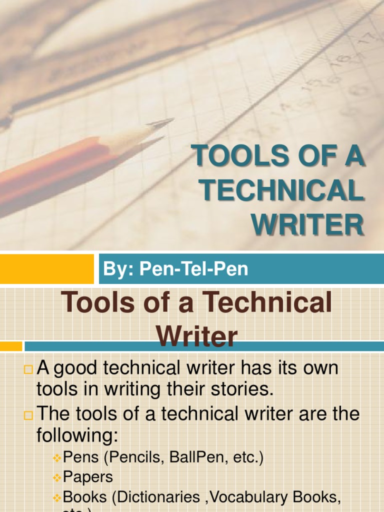Essential Tools for Technical Writers | PDF