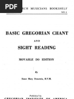 Download Basic Gregorian Chant and Sight Reading by krasnit466 SN23567686 doc pdf