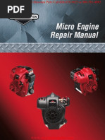 Micro Trimmer Engine Repair Manual BRIGGS & STRATTON