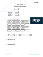 Exam Prepsheet Worksheet 1