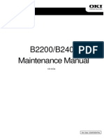 Oki b2200 b2400 Maintenance Manual