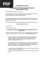 Download Lomba Menulis Opini by SiriusStars SN235681964 doc pdf
