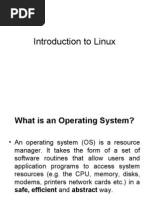 Introduction To Linux