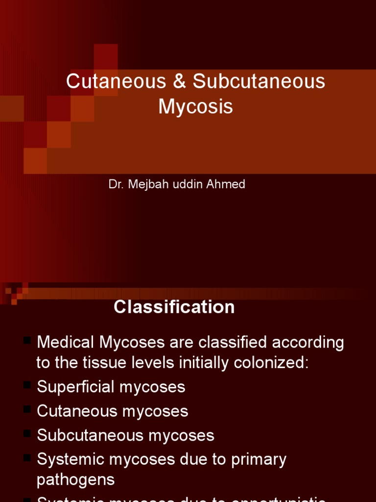 Superficial Mycosis PDF Dermatology Skin