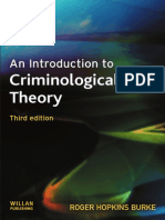 An Introduction To Criminological Theory