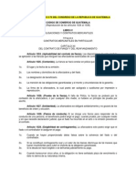 01 Decreto No 2-70 Del Congreso de La República, Código de Comercio de Guatemala