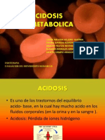 Acidosis Metabolica